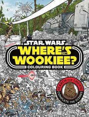 Front cover of Where's the Wookiee? Colouring Book by Star Wars