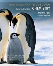 Front cover of Foundations of Chemistry by Rachael Henriques Porter