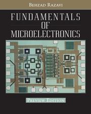 Cover of Fundamentals of Microelectronics by Behzad Razavi