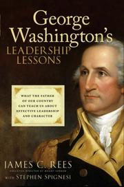 Front cover of George Washington's Leadership Lessons by James Rees