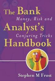 Front cover of The Bank Analyst's Handbook by Stephen M. Frost