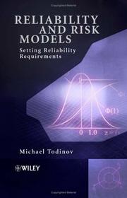 Cover of Reliability and Risk Models by Michael Todinov