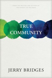 Cover of True Community by Jerry Bridges