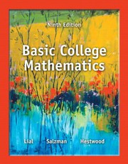 Front cover of Basic college mathematics by Margaret L. Lial