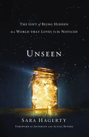 Cover of Unseen by Sara Hagerty
