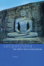 Cover of Satipaṭṭhāna by Anālayo