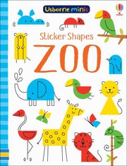 Front cover of Sticker Shapes Zoo by S. A. M. SMITH