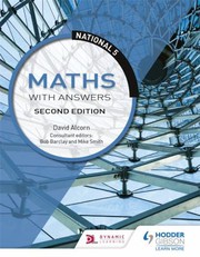 Front cover of National 5 Maths with Answers by David Alcorn