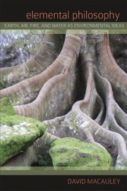 Cover of Elemental philosophy by David Macauley