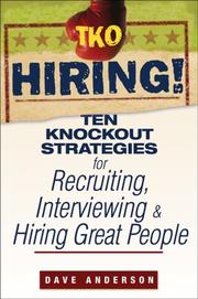 Cover of TKO Hiring! by Dave Anderson