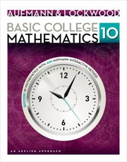 Cover of Basic College Mathematics by Richard N. Aufmann