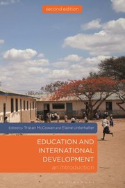 Front cover of Education and international development by Tristan McCowan