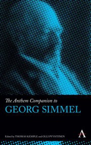 Front cover of Anthem Companion to Georg Simmel by Thomas Kemple