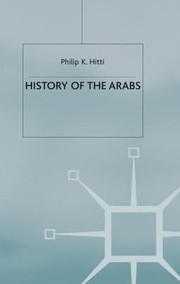 Cover of History of the Arabs by Philip Khuri Hitti
