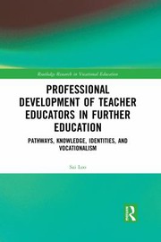 Front cover of Professional Development of Teacher Educators in Further Education by Sai Loo