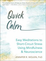 Cover of Quick Calm by Jennifer R. Wolkin