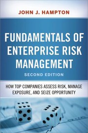 Front cover of Fundamentals of Enterprise Risk Management by John J. Hampton