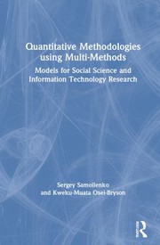 Cover of Quantitative Methodologies Using Multi-Methods by Sergey Samoilenko