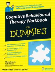 Cover of Cognitive behavioural therapy workbook for dummies by Rhena Branch