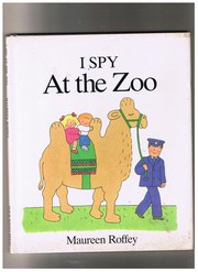 Front cover of I spy at the zoo by Maureen Roffey
