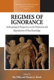 Front cover of Regimes of ignorance by Roy Dilley