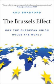 Cover of Brussels Effect by Anu Bradford