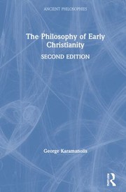 Front cover of Philosophy of Early Christianity by George Karamanolis