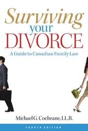 Cover of Surviving Your Divorce by Michael G., LL.B. Cochrane