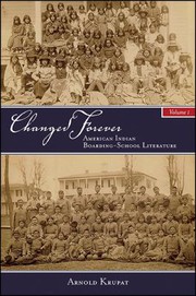 Cover of Changed Forever by Arnold Krupat