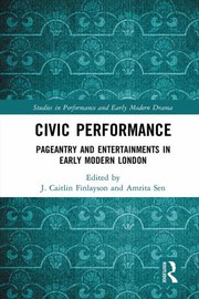 Cover of Civic Performance by J. Caitlin Finlayson