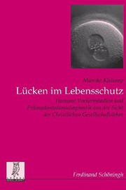 Cover of Lücken im Lebensschutz by Mareike Klekamp