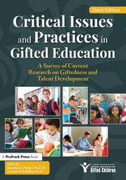 Front cover of Critical Issues and Practices in Gifted Education by Jonathan Plucker
