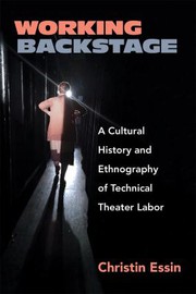 Cover of Working Backstage by Christin Essin