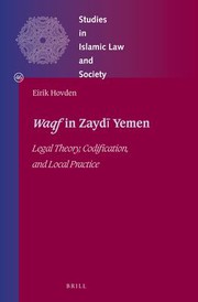 Front cover of <i>Waqf</i>in Zaydī Yemen by Eirik Hovden