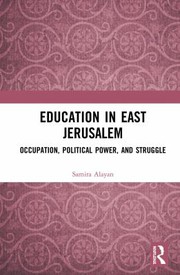 Front cover of Education in East Jerusalem by Samira Alayan