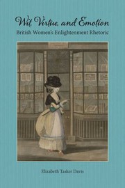 Cover of Wit, Virtue, and Emotion by Elizabeth Tasker Davis