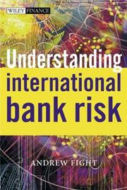 Cover of Understanding international bank risk by Andrew Fight