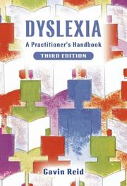 Cover of Dyslexia by Gavin Reid
