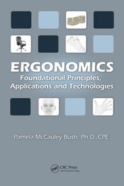 Cover of Ergonomics by Pamela McCauley-Bush