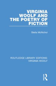 Front cover of Virginia Woolf and the Poetry of Fiction by Stella Mcnichol