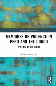 Cover of Memories of Violence in Peru and the Congo by Gilbert Shang Ndi