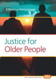 Front cover of Justice for older people by Harry Lesser
