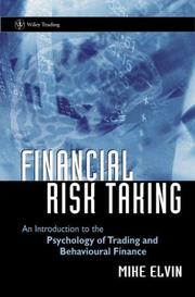 Cover of Financial Risk Taking by Mike Elvin