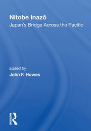 Cover of Nitobe Inazo by John F. Howes