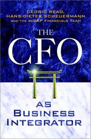 Cover of The CFO as business integrator by Cedric Read