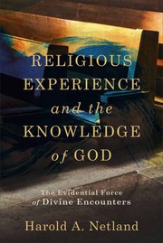 Front cover of Religious Experience and the Knowledge of God by Harold A. Netland