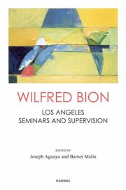 Front cover of Wilfred Bion by Joseph Aguayo