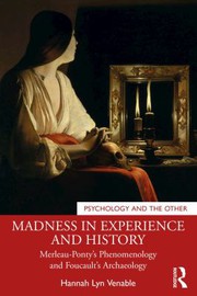 Front cover of Madness in Experience and History by Hannah Lyn Venable