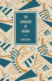 Front cover of The language of drama by Birch, David
