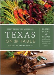 Cover of Texas on the table by Terry Thompson-Anderson